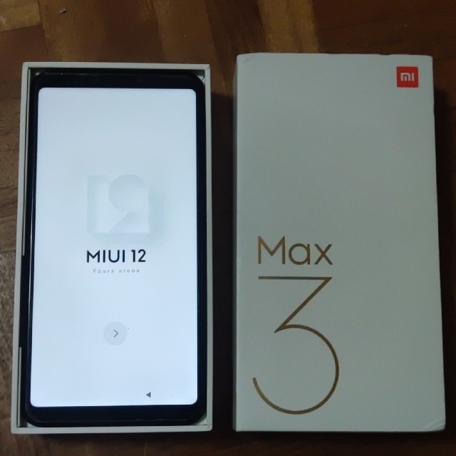 Xiaomi Mi MAX3（BLU済） ブラック 4GB 64GB