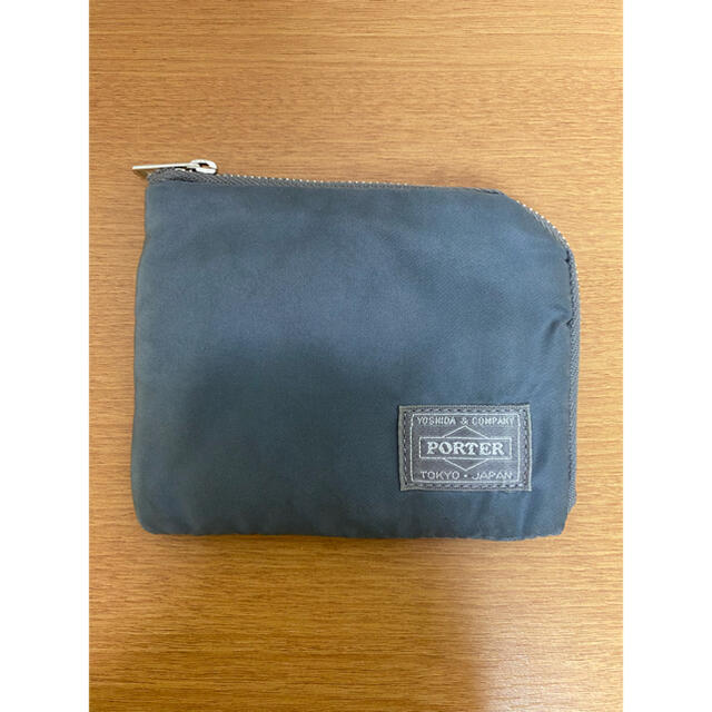 PORTER(ポーター)のSEASONING×PORTER WALLET GRAY メンズのファッション小物(コインケース/小銭入れ)の商品写真