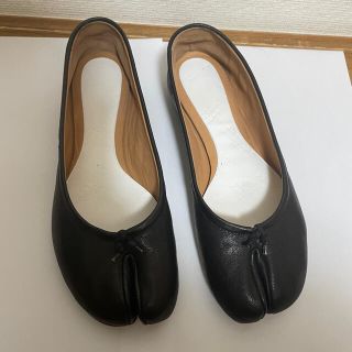 マルタンマルジェラ(Maison Martin Margiela)のmaison margiela tabi 足袋バレエ 黒(バレエシューズ)