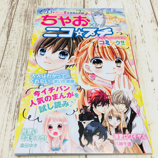 【たろとう様確約済☆】ニコプチ2021年8月号付録リュック　コラボコミック エンタメ/ホビーの雑誌(ファッション)の商品写真