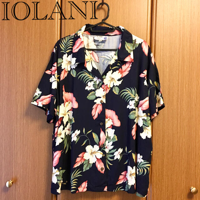 Ron Herman(ロンハーマン)の希少 IOLANI USA Vintage Aloha Shirt アロハシャツ レディースのトップス(シャツ/ブラウス(半袖/袖なし))の商品写真