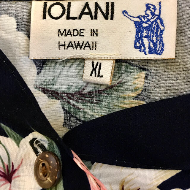 Ron Herman(ロンハーマン)の希少 IOLANI USA Vintage Aloha Shirt アロハシャツ レディースのトップス(シャツ/ブラウス(半袖/袖なし))の商品写真