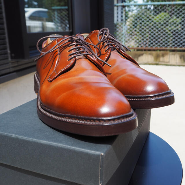 Alden - Alden 9900 ラベロ コードバン プレーントゥ 7D ※シューツリー