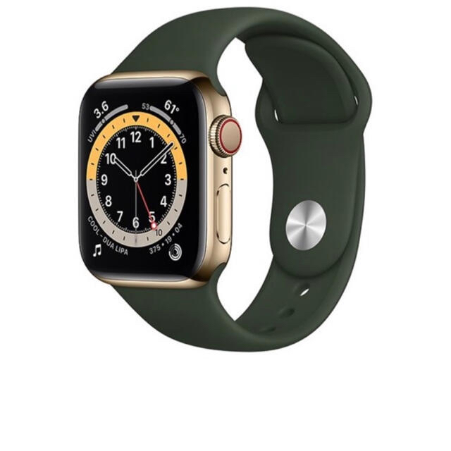 宅配 Watch Apple - 未使用に近い GPS＋cellularモデル 6 Watch Apple 腕時計(デジタル)
