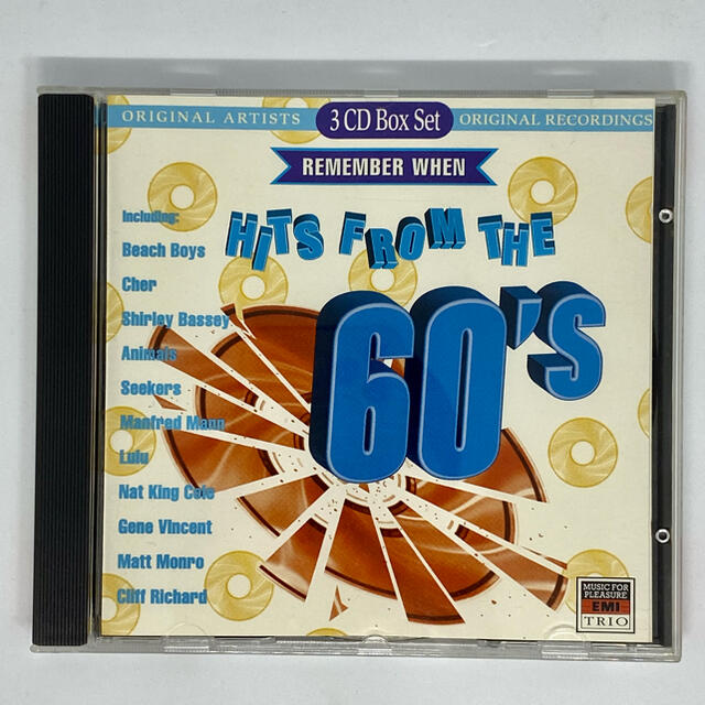 HITS FROM THE 60'S ３枚組 エンタメ/ホビーのCD(ポップス/ロック(洋楽))の商品写真