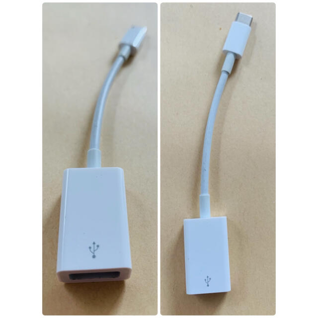 Apple(アップル)の【Apple純正】USB-C   変換　アダプタ スマホ/家電/カメラのPC/タブレット(PC周辺機器)の商品写真