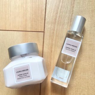 ローラメルシエ(laura mercier)のLAURA MERCIER 限定セット　オードトワレ&ボディクリーム(香水(女性用))