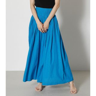 アズールバイマウジー(AZUL by moussy)の値下げSALE！3,300→2,500 リラックスギャザースカート(ロングスカート)