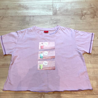 レピピアルマリオ(repipi armario)のレピピアルマリオ  プリント　半袖　Tシャツ S(Tシャツ/カットソー)