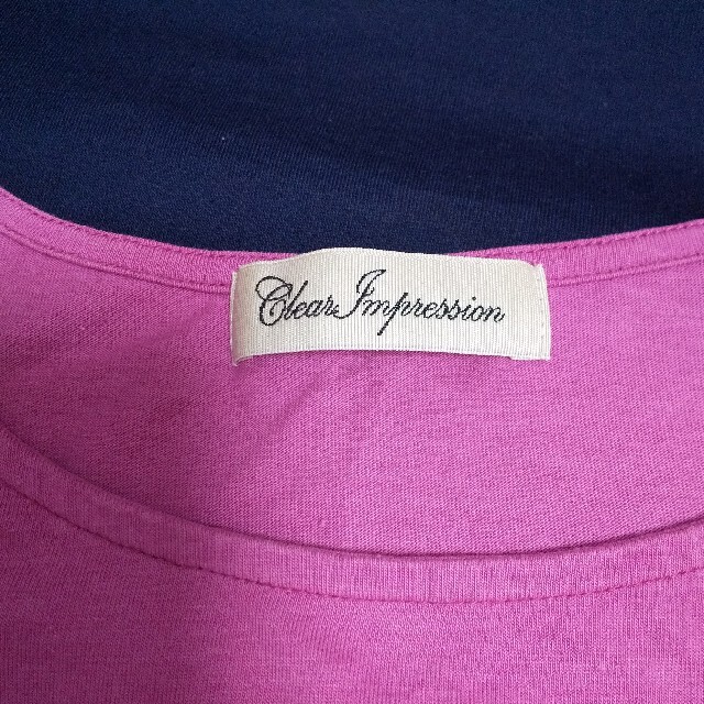 CLEAR IMPRESSION(クリアインプレッション)のクリアインプレッション　カットソー レディースのトップス(カットソー(半袖/袖なし))の商品写真