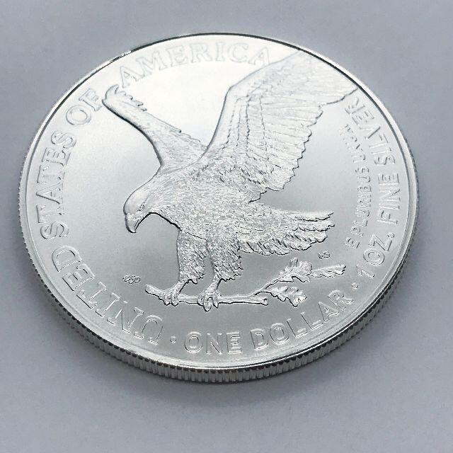新デザイン　イーグル銀貨 Type2×2枚セット　2021年　純銀　本物です