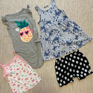 エイチアンドエム(H&M)の女の子夏服セットワンピース他(ワンピース)