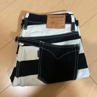 バンソン(VANSON)のシロップ様専用　【バンソン】404 ボーダー　デニム　囚人(デニム/ジーンズ)