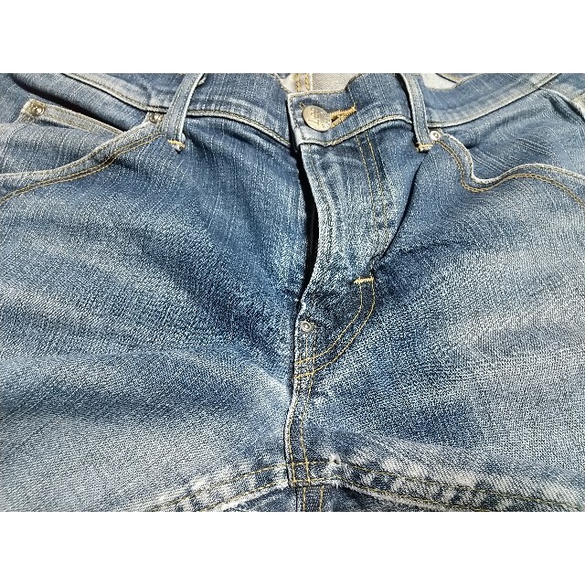 Lee(リー)のLee スキニー デニムパンツ Ｌサイズ 青 ブルー リー アメカジ ジーンズ メンズのパンツ(デニム/ジーンズ)の商品写真