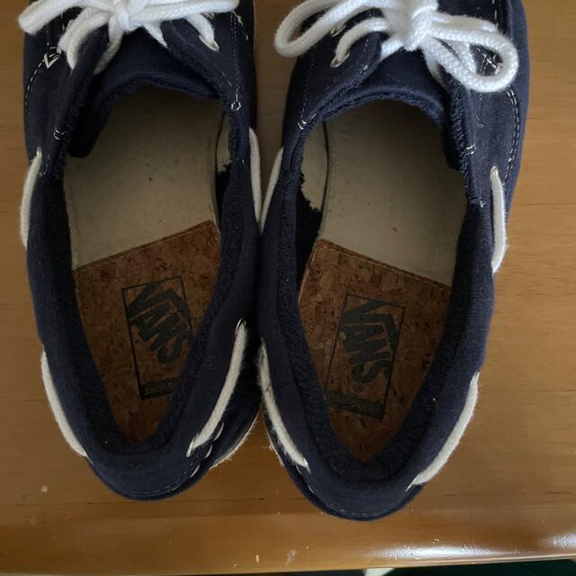 vans surf siders デッキシューズ　ネイビー