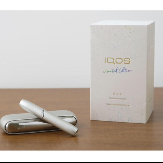 iQOS DUO 限定色　ムーンシルバー