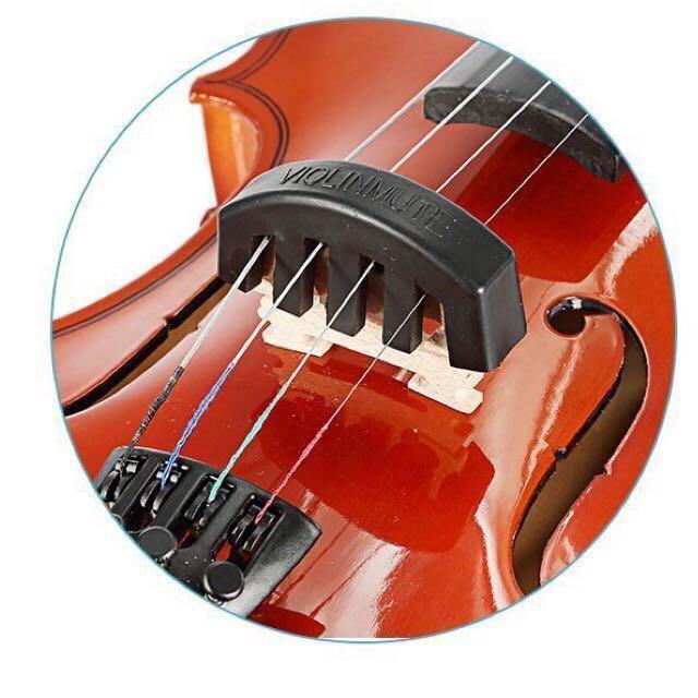 バイオリン　ミュート　ゴム製　練習用　Vn　弦楽器　弱音器　ヴィオラ 楽器の弦楽器(その他)の商品写真