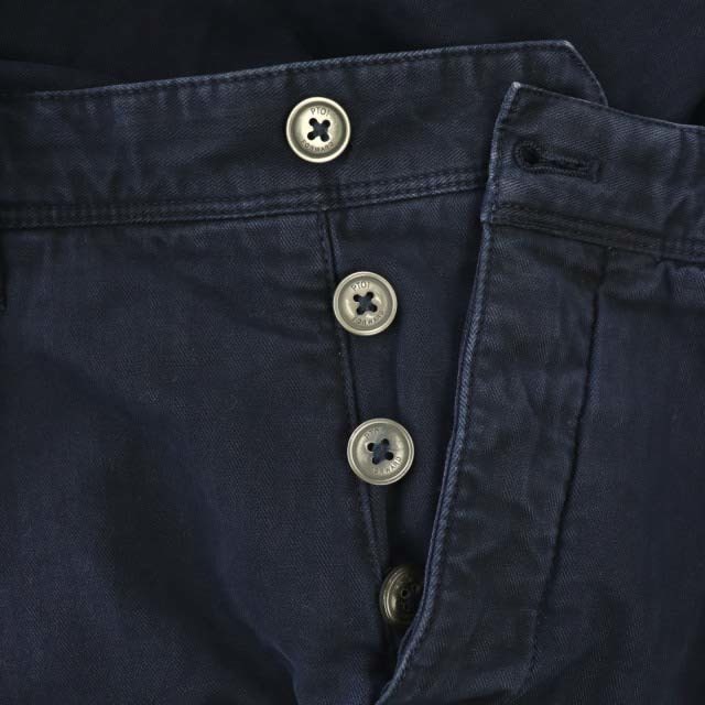 PT01(ピーティーゼロウーノ)のピーティーゼロウーノ カーゴパンツ テーパード スラックス 48 紺 ネイビー メンズのパンツ(スラックス)の商品写真