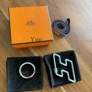 Hermes - mi様専用 エルメス キーリング キーホルダー Hの通販 by