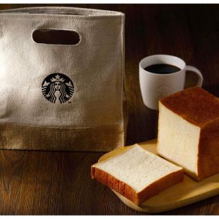 スターバックスコーヒー(Starbucks Coffee)のここあ様専用　台湾　スターバックス　トートバッグ　麻　食パン(トートバッグ)