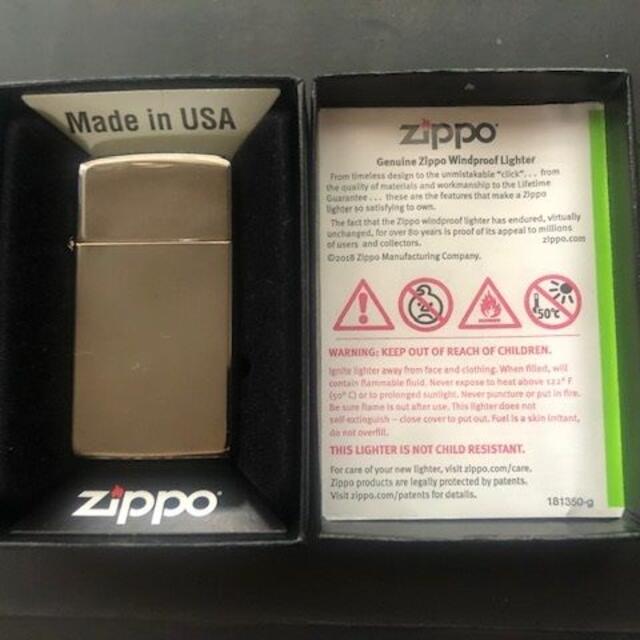 ZIPPOスリムタイプ メンズのメンズ その他(その他)の商品写真