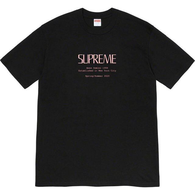 Supreme Anno Domini Tee Tシャツ Mサイズ 黒