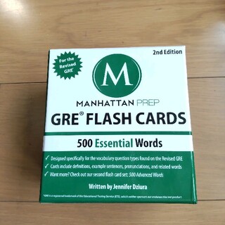 GRE FLASH CARDS 500 Essential Words(語学/参考書)