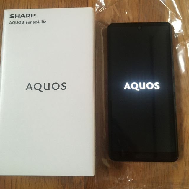 AQUOS sense4 lite SH-RM15 ブラック 未使用