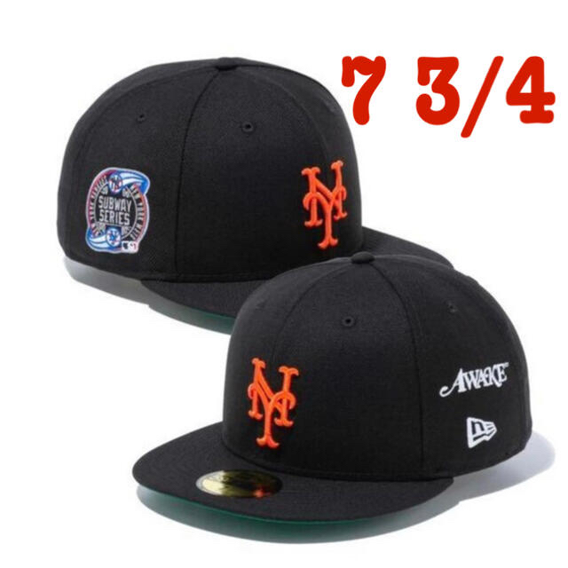 7 3/4 AWAKE NY X NEW ERA 59FIFTY Black