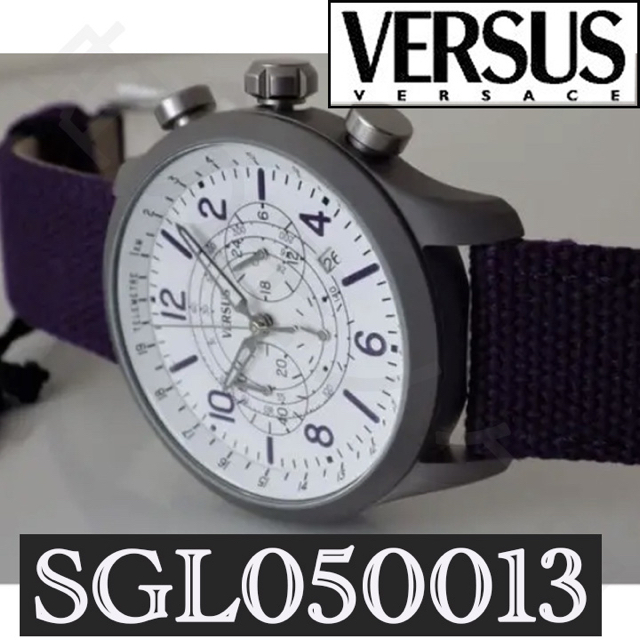 オシャレ VERSUS VERSACE 腕時計 SGL050013 男女兼用 腕時計(アナログ)