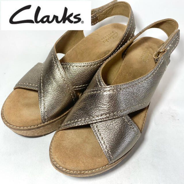 Clark サンダル　GOLD 未使用