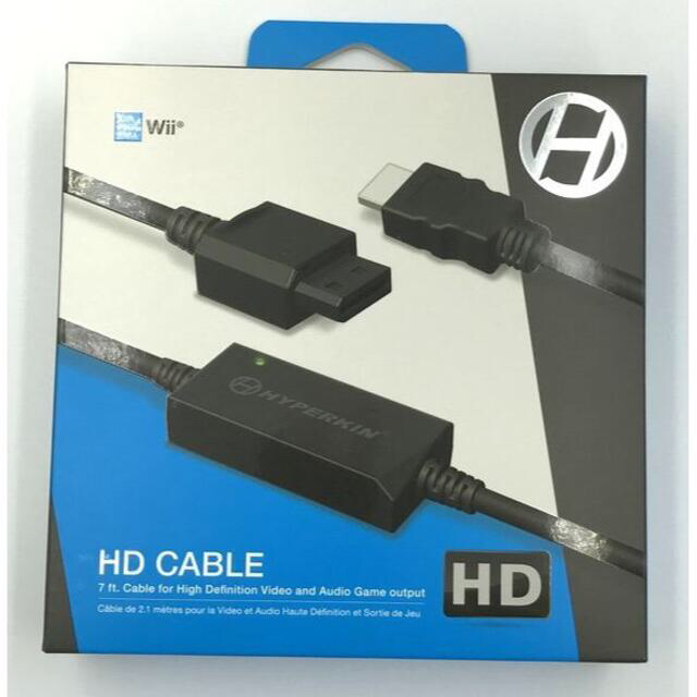 Wii(ウィー)のWii HDMI 出力ケーブル エンタメ/ホビーのゲームソフト/ゲーム機本体(その他)の商品写真