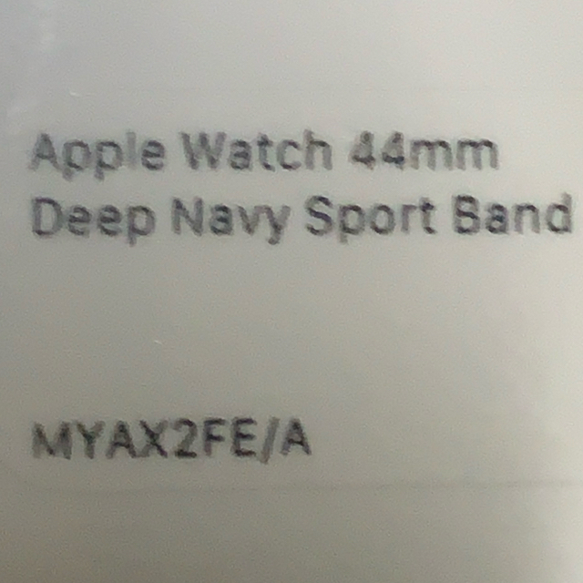 新品　AppleWatch se  44mm GPS ゴールドディープ ネイビー