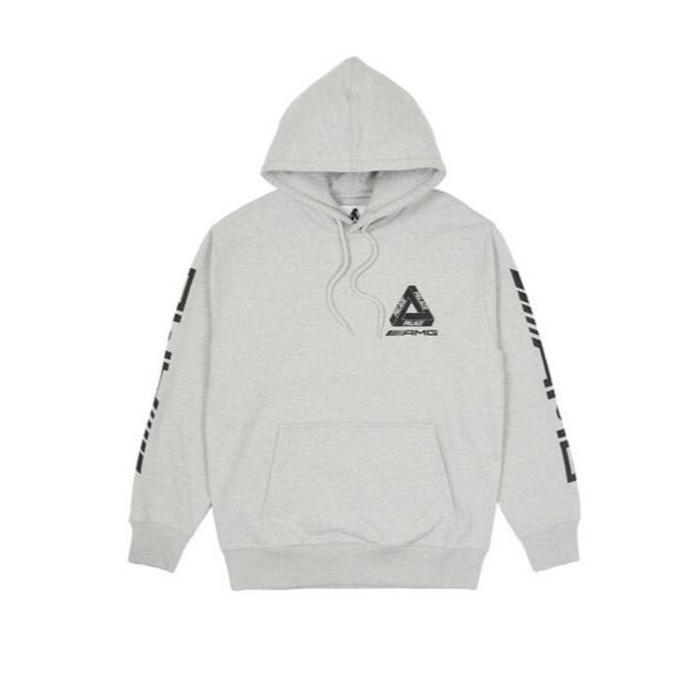 PALACE × MERCEDES AMG HOOD GREY MARL 生まれのブランドで 16072円