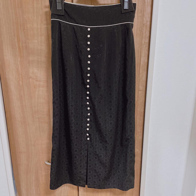 STUDIOUS(ステュディオス)のMINAMITANAKA×CLANE JACQUARD FLOWER SKIRT レディースのスカート(ひざ丈スカート)の商品写真