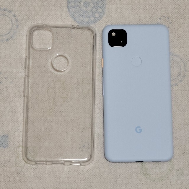 pixel 4a (4G)128GB Barely Blue simロック解除 3