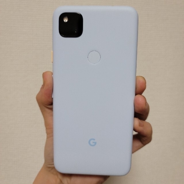 pixel 4a (4G)128GB Barely Blue simロック解除 4