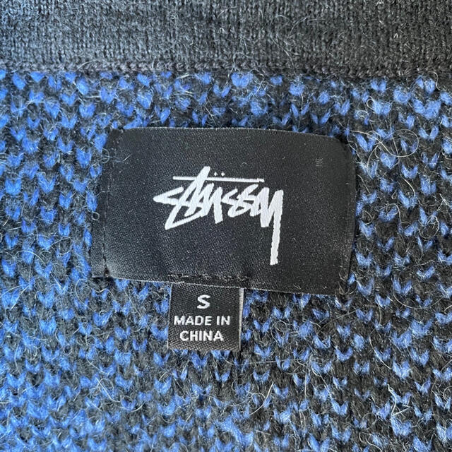 STUSSY(ステューシー)のstussy ステューシー　mohair mask cardigan  メンズのトップス(カーディガン)の商品写真