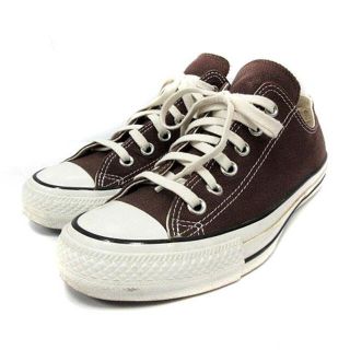 コンバース(CONVERSE)のコンバース スニーカー 24.5cm 茶色 1CL390(スニーカー)