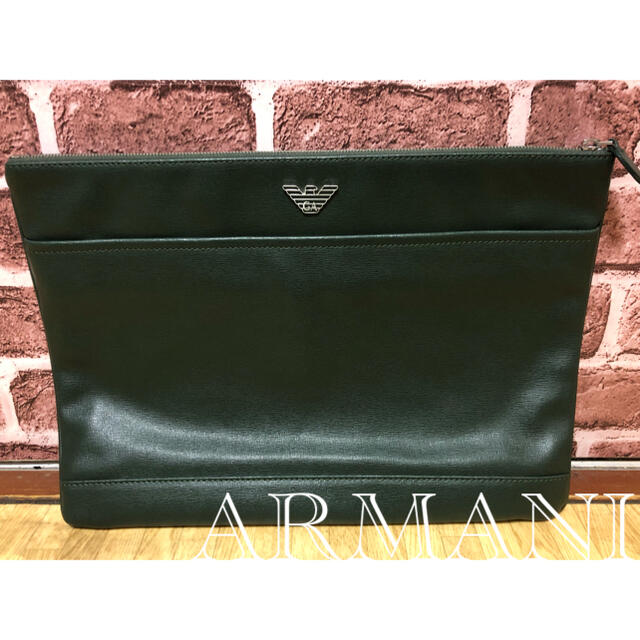 Emporio Armani - 美品 エンポリオ アルマーニ クラッチバッグ