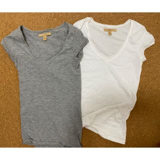 ザラ(ZARA)のZARA Ｖネック　Tシャツ　(Tシャツ(半袖/袖なし))