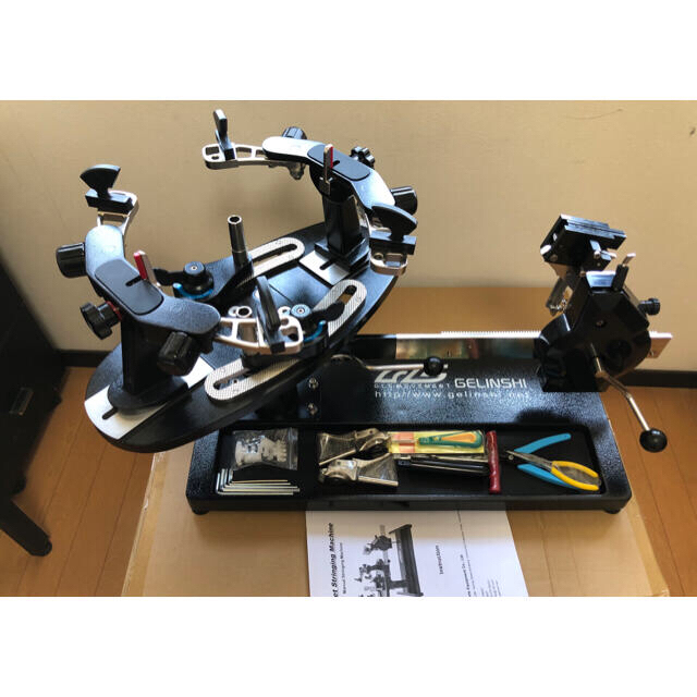 GELINSHI テーブル式ガット張り機 ストリングマシンの通販 by GELINSHI テーブル式ガット張り機 ストリングマシンの通販 by