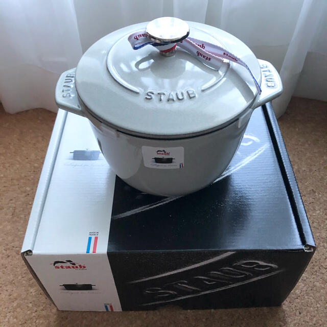 STAUB(ストウブ)のストウブ ラ・ココット de GOHAN M カンパーニュ 国内公式 新品 正規 インテリア/住まい/日用品のキッチン/食器(鍋/フライパン)の商品写真