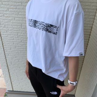 ザノースフェイス(THE NORTH FACE)のノースフェイス Tシャツ レオパード 豹柄 水陸両用 水着 ラッシュガード 速乾(Tシャツ(半袖/袖なし))