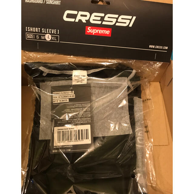 新品未使用 L】21ss Supreme Cressi Rash Guard - Tシャツ/カットソー ...