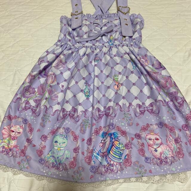 しまむら(シマムラ)のしまむら　エコネコ　コラボ　ワンピース キッズ/ベビー/マタニティのキッズ服女の子用(90cm~)(ワンピース)の商品写真