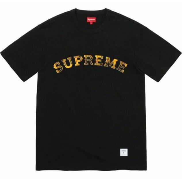 Supreme Plaid Applique S/S Top アップリケ