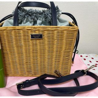 kate spade new york - 限定値下げ ケイトスペード 人気 カゴバッグ ...