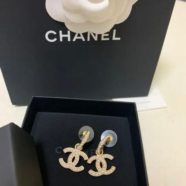 CHANEL2021春夏新作超希少ボールピアス♡新品未使用