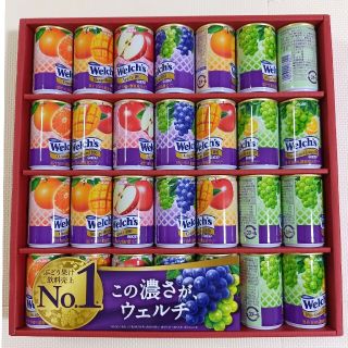 アサヒ(アサヒ)のウェルチ Welch's 100％果汁 ジュース　28本セット　ws30n(ソフトドリンク)